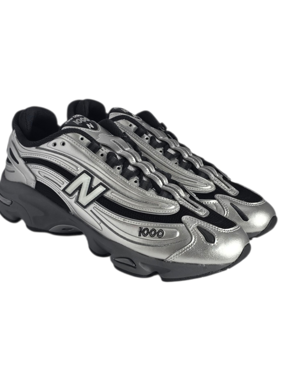 New Balance 1000 Grey Day 2025 M1000EGR Silver Black Men’s 10 New Box - Picture 3 of 15